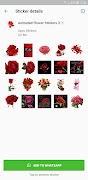 Animated Flower Stickers screenshot 3