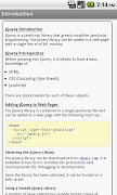 jQuery Pro Quick Guide Free स्क्रीनशॉट 1