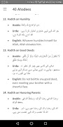 40 Ahadees چالیس اھادیث Urdu screenshot 4