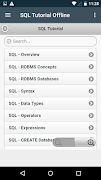 SQL Tutorial Offline постер