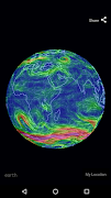 Wind Map Hurricane Tracker, 3D 截图 6