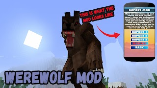 Werewolf Mod For Minecart PE تصوير الشاشة 3