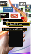 Remote for Sharp TV скриншот 4