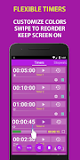 Multi Timer and Stopwatch اسکرین شاٹ 2