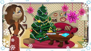 Барбоскины: Вырезаем снежинки स्क्रीनशॉट 5