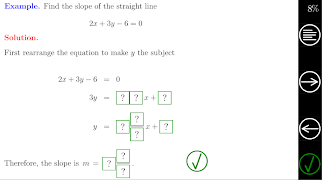 Algebra Tutorial 2: Linear Eqs تصوير الشاشة 4
