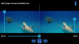 SBS 3D Player captura de pantalla 1