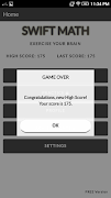 Swift Math Game FREE screenshot 1