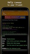 BTC Cloud Portal - Terminal screenshot 2