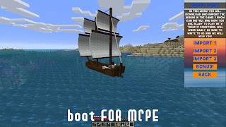 Boat Mod for Minecraft PE تصوير الشاشة 4