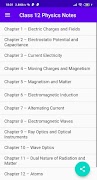 Class 12 Physics Notes Affiche