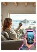 برنامه‌نما Dual Camera Video Recorder عکس از صفحه