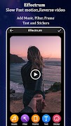 برنامه‌نما Slow,Fast, Reverse Video Maker عکس از صفحه