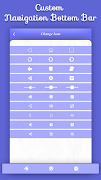 2 Schermata Custom Bottom Navigation Bar