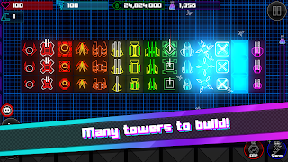 4 Schermata Geometry Defense: Infinite