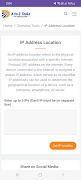 IP Address Tracker : Toolszu اسکرین شاٹ 3