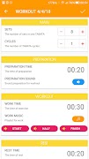 Tabata timer with music imagem de tela 5