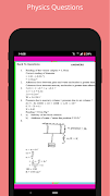 Physics Questions स्क्रीनशॉट 3