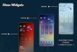 Glass Widgets اسکرین شاٹ 5