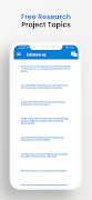 Edu Project Topics capture d'écran 2