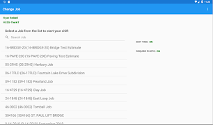 HCSS TimeClock پوسٹر