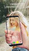 برنامه‌نما Transparent Wallpaper عکس از صفحه
