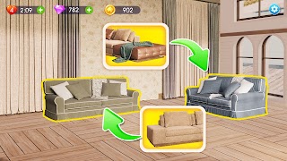 برنامه‌نما Makeover Dream: Tile Match عکس از صفحه