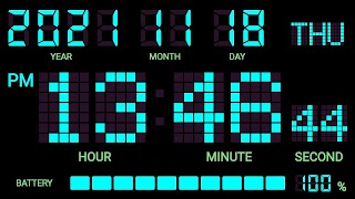 Простые часы DIGITALCLOCK SHG3 скриншот 2