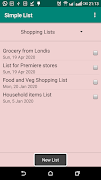 پوستر Simple List