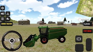 Tractor Driving Simulator capture d'écran 2
