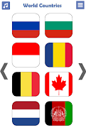 World Countries Flags Capitals 截圖 3