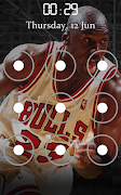 Michael Jordan Pattern Lock Screen screenshot 2