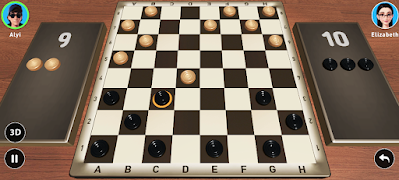 Checkers 3D screenshot 1