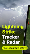 Lightning Tracker My Radar Map تصوير الشاشة 6