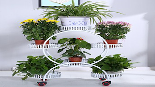 Iron Flower Pot Shelf syot layar 5