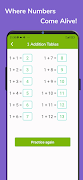Addition Tables screenshot 2
