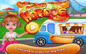 Crazy HotDog Maker Cooking captura de pantalla 6