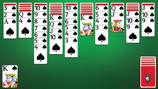 Spider Solitaire syot layar 3