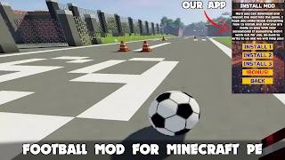 Football Mod in Minecraft MCPE Ekran Görüntüsü 2