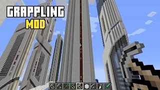 Grappling Hook Minecraft Mod 截图 5