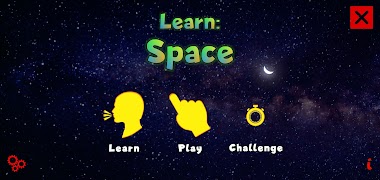 Learn: Space syot layar 1
