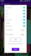 برنامه‌نما NFT Generator - Coding Art عکس از صفحه