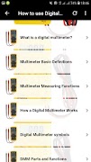 How to use Digital Multimeter স্ক্রিনশট 2