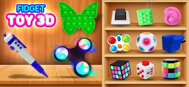 Fidget Toys 3D - AntiStress & Satisfying, Calm POP-poster