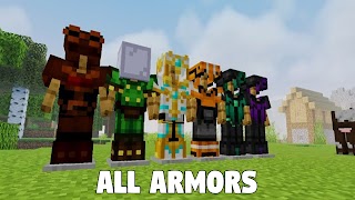 Armor Mod for Minecraft PE تصوير الشاشة 4