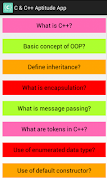 C and C++ Aptitude screenshot 3