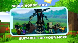 Skulk Horde Mod for Minecraft 스크린샷 6