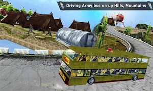 US Army Bus Coach-Army Transport Simulator स्क्रीनशॉट 1