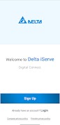 برنامه‌نما Delta iServe عکس از صفحه