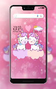 Cute Unicorn Wallpaper poster